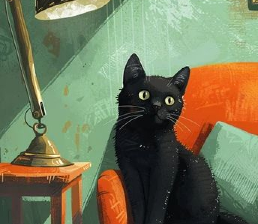 Œuvre « Frida Kahlo Cat Love’s » — vue rapprochée, Galerie MART
